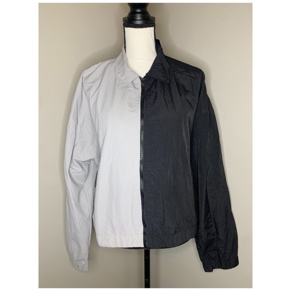 NWT! Fashion Nova ‘Have It Both Ways’ Colorblock Jacket Bomber - Picture 4 of 9